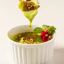 Crème Brûlée de Pistacho
